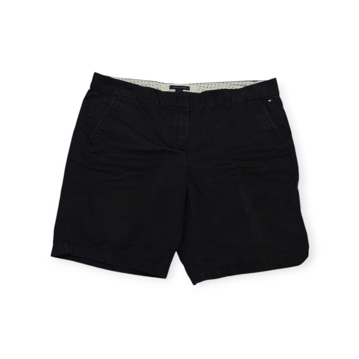Bermuda Tommy Hilfiger Azul Profundo Talla 12 De Mujer