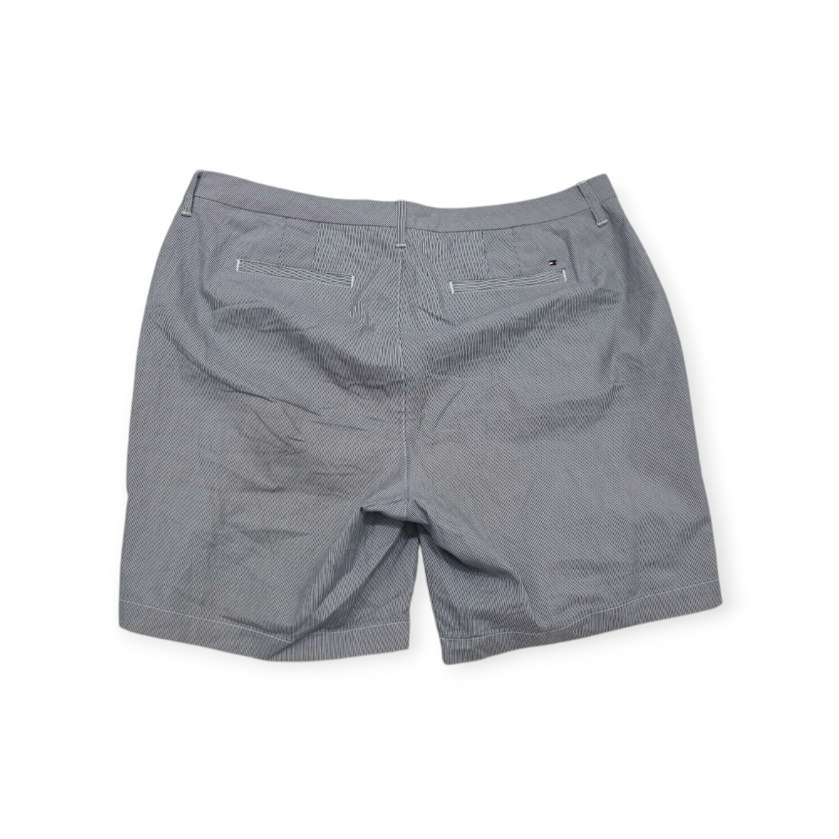 Bermuda Tommy Hilfiger Talla 16w Azul Rayada