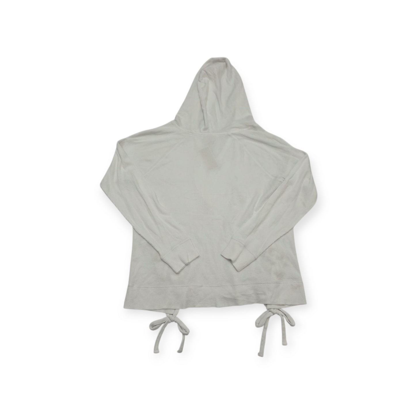 Sudadera Michael Kors Grande L Blanca Con Gorro (