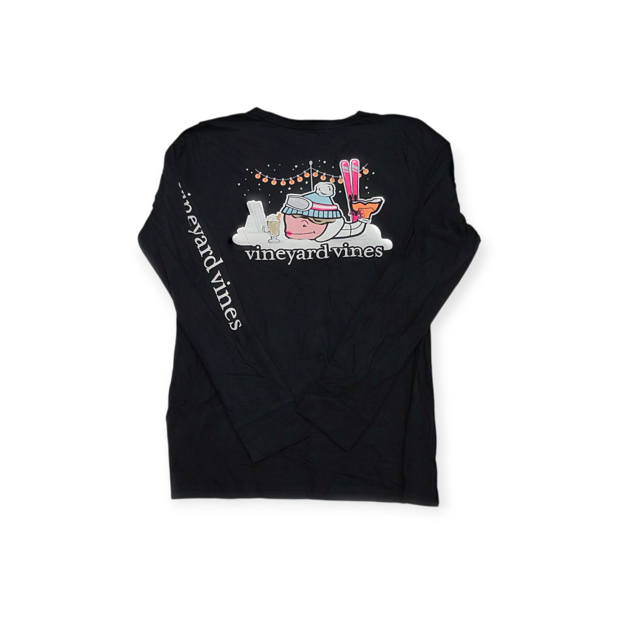 Playera Manga Larga Vineyard Vines Chico S Azul Profundo