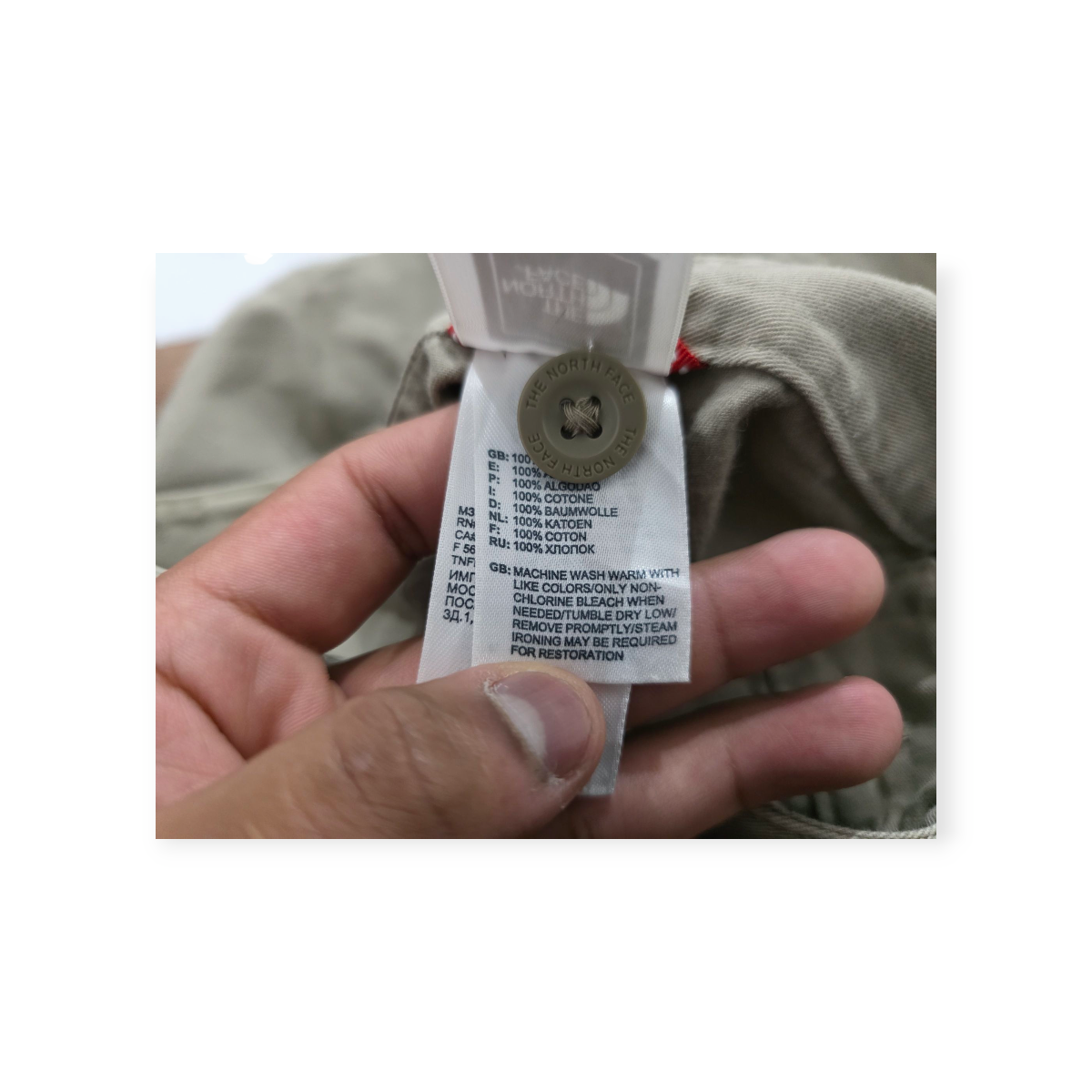 Pantalon The North Face Talla 6 Regular Color Cafe