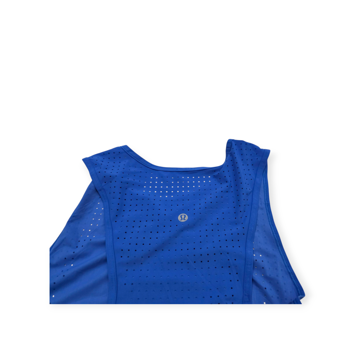 Playera Lululemon Talla 8 Azul Sin Mangas