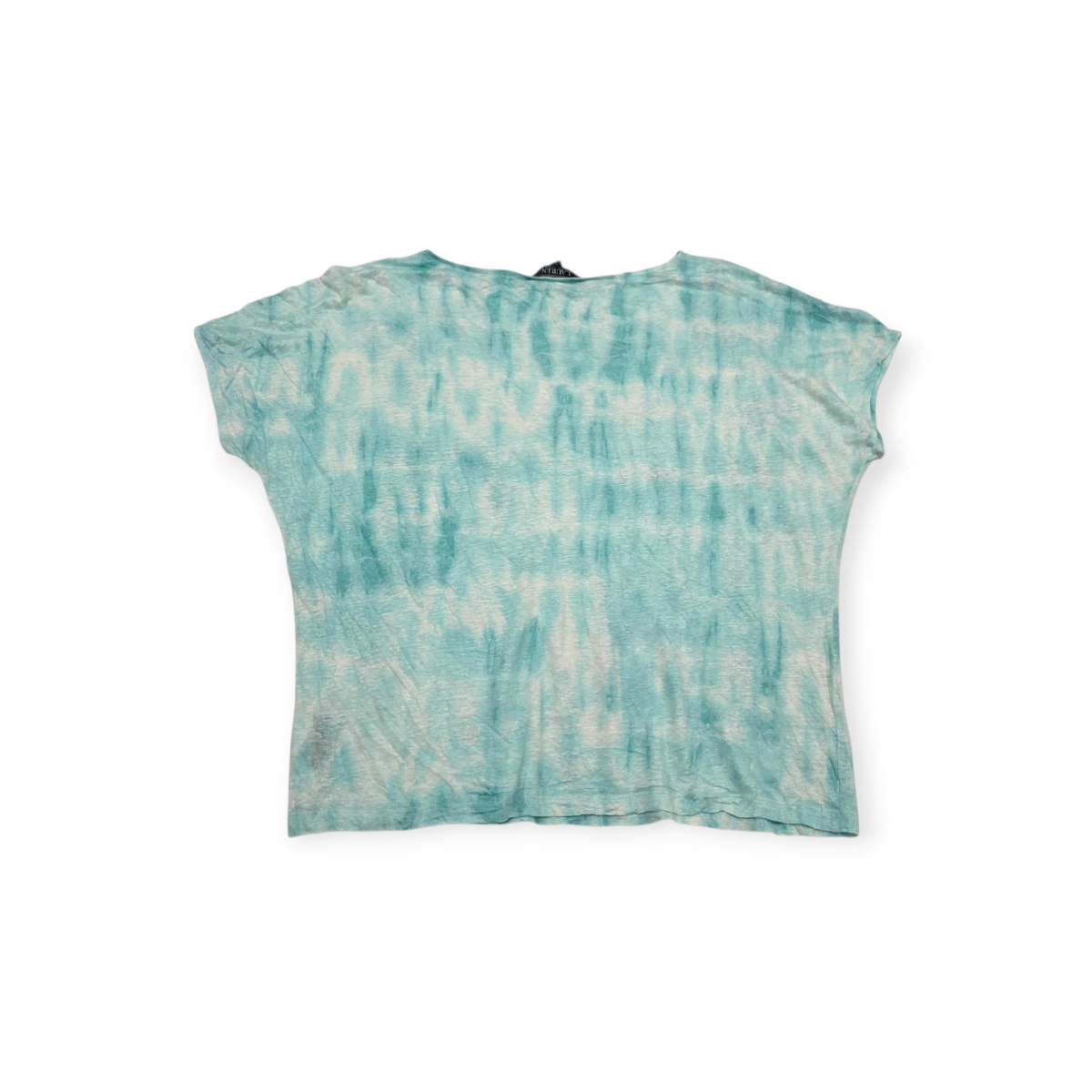 Blusa Ralph Lauren De Lino Grande L Azul Tye Die
