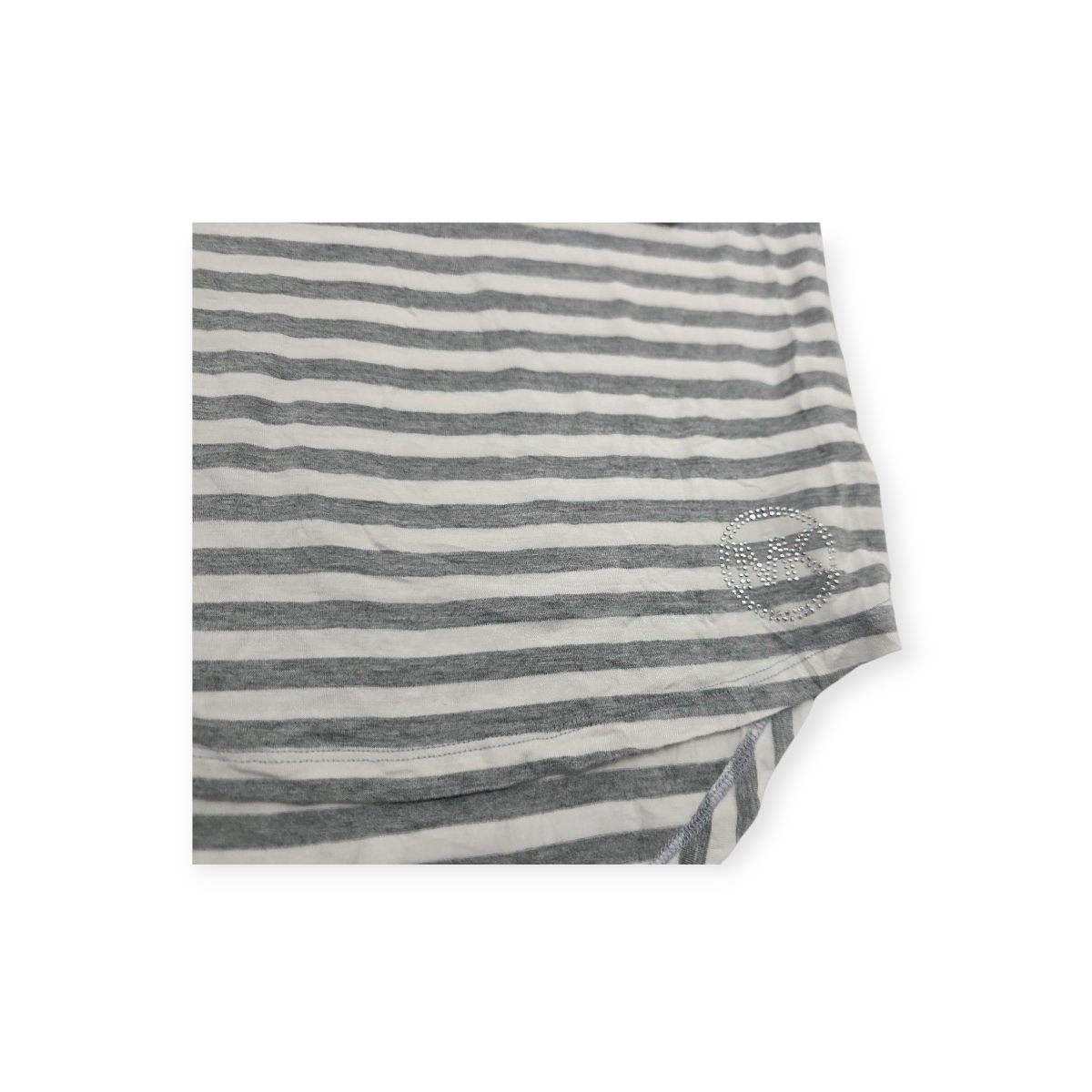 Playera Michael Kors Grande L Gris Manga 3/4