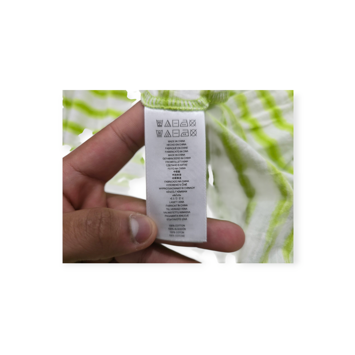 Playera Michael Kors Xgrande Xl Verde Rayada