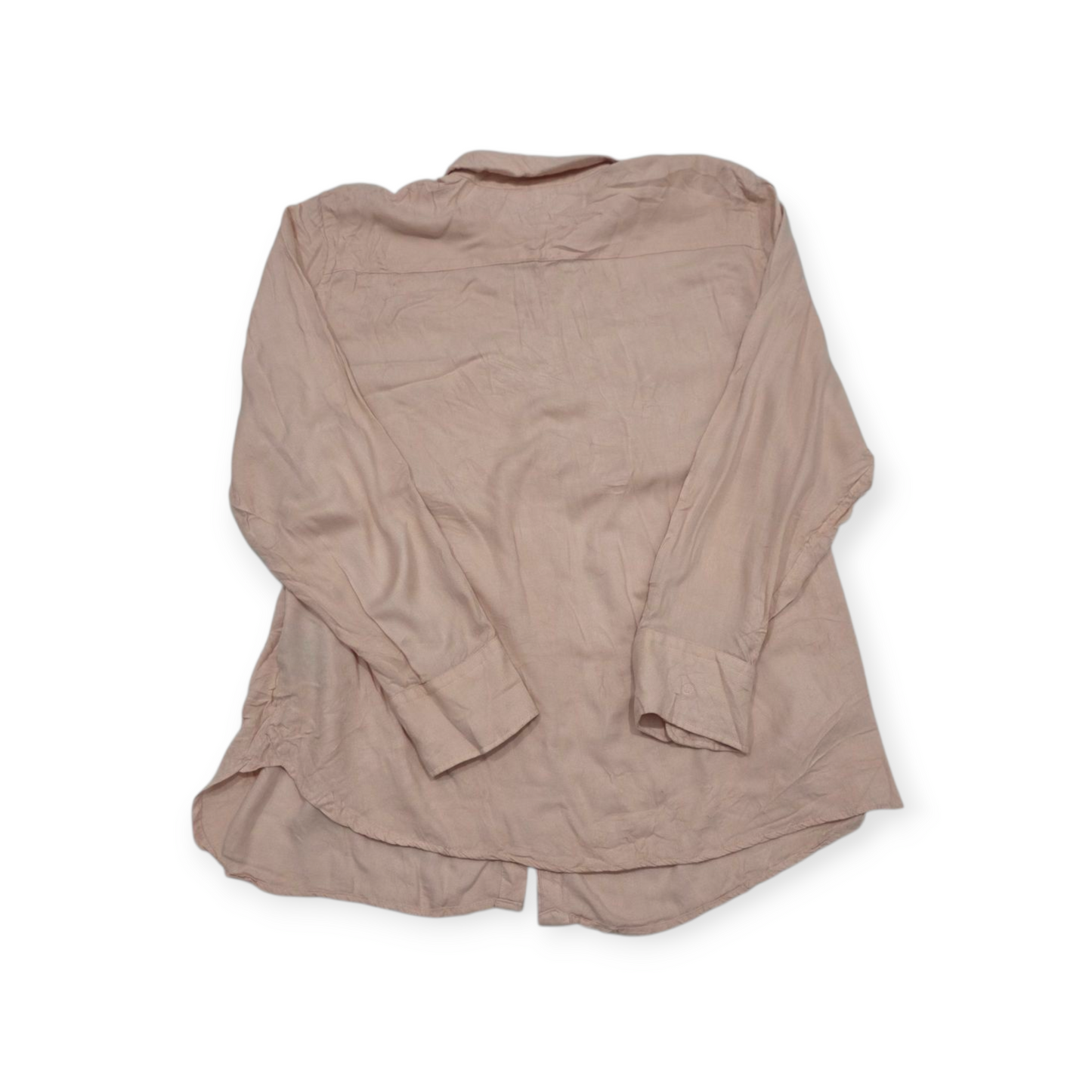 Camisa Ralph Lauren Talla 2x Rosa Claro De Viscose