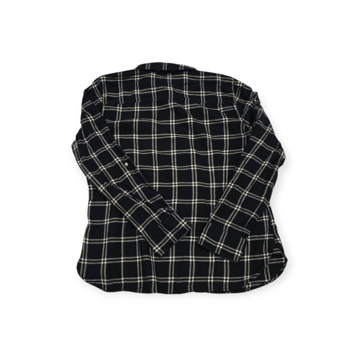 Camisa Tommy Hilfiger Grande L Negra Con Amarillo