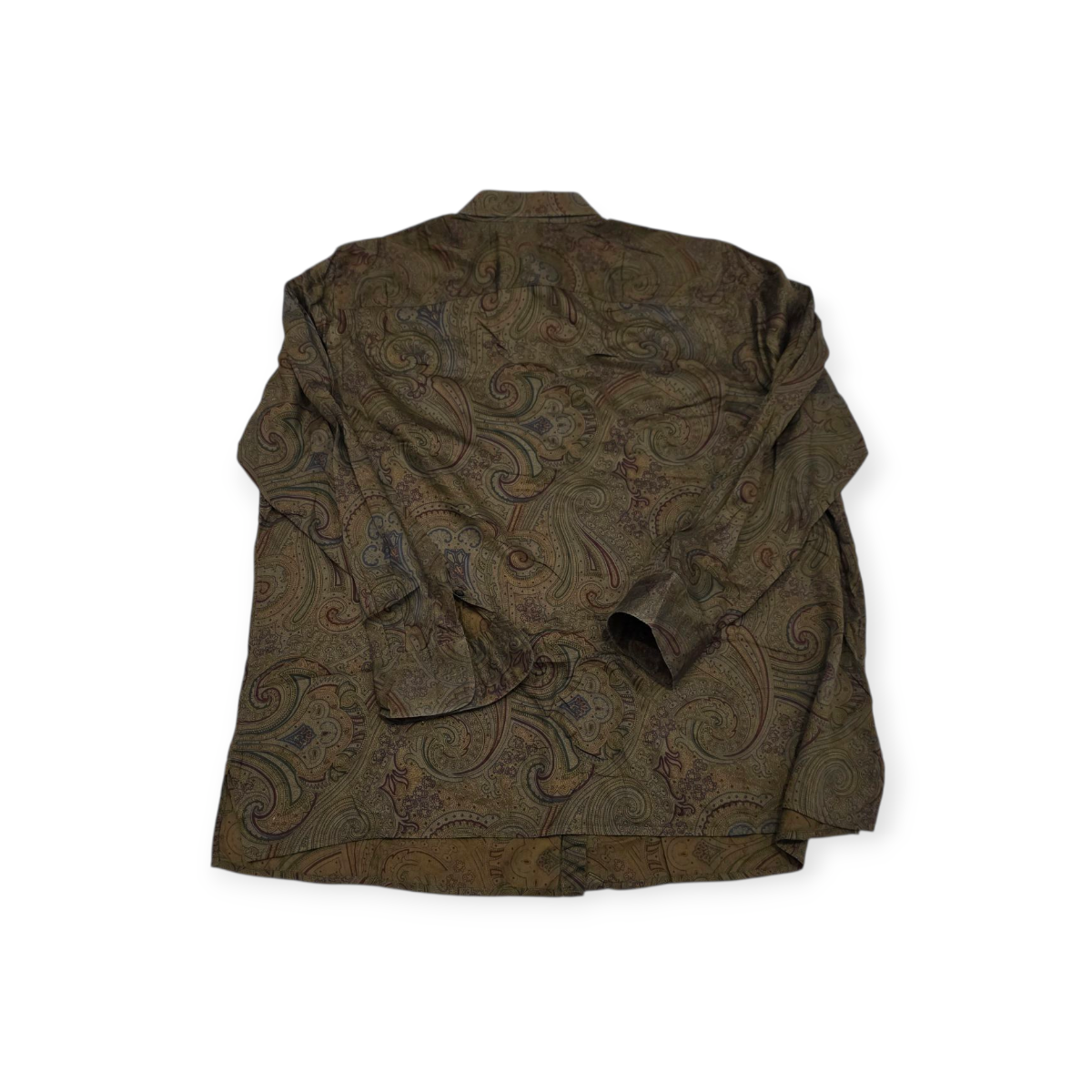 Camisa Ralph Lauren Cafe Con Figuras Talla 1x