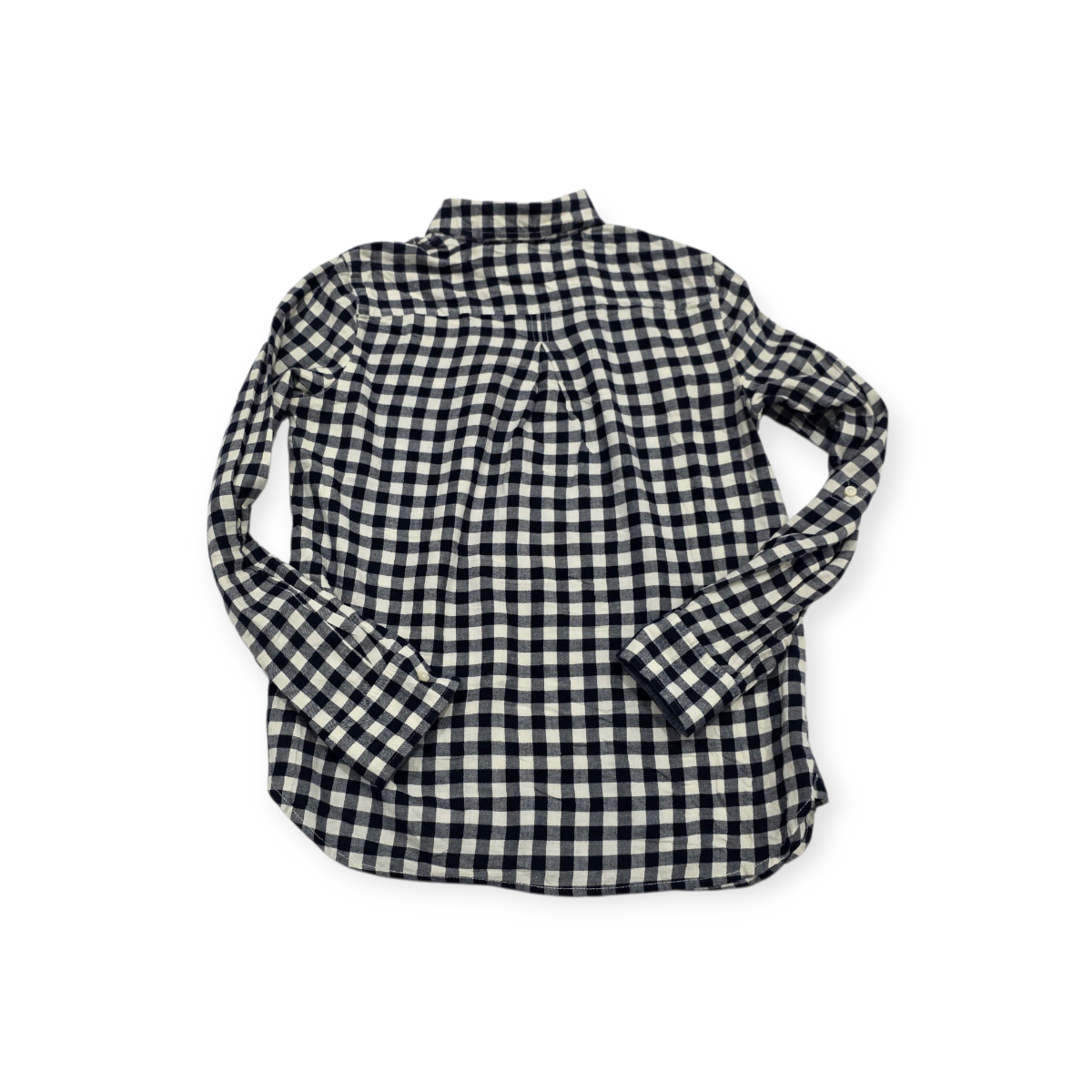 Blusa Tommy Hilfiger Chico S Azul Acero Cuadros