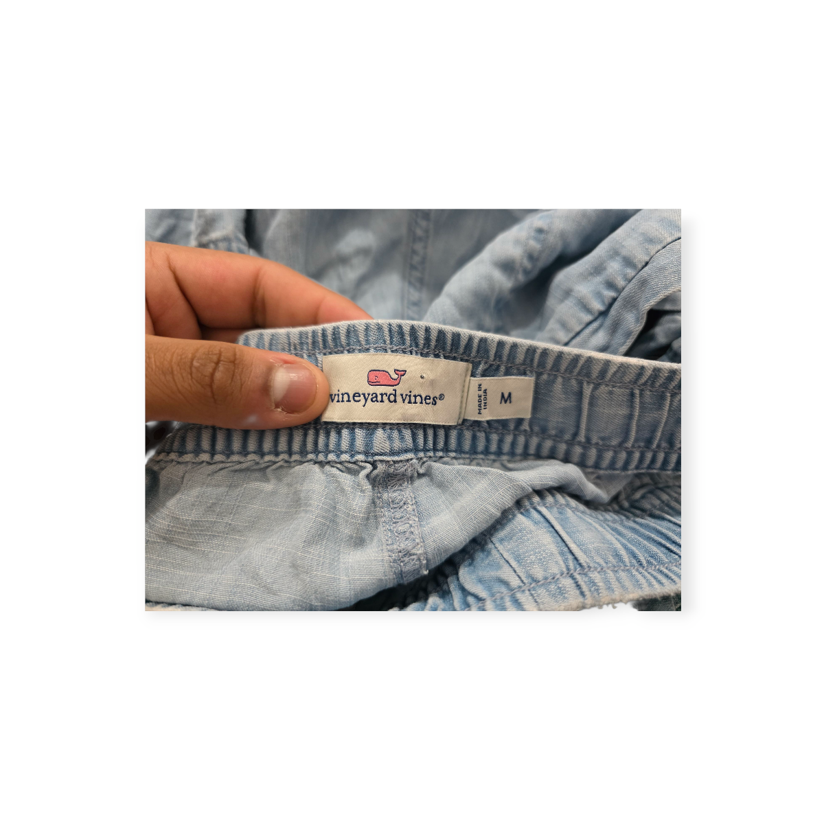 Pantalon Baggy Vineyard Vines Mediana M Azul Acero