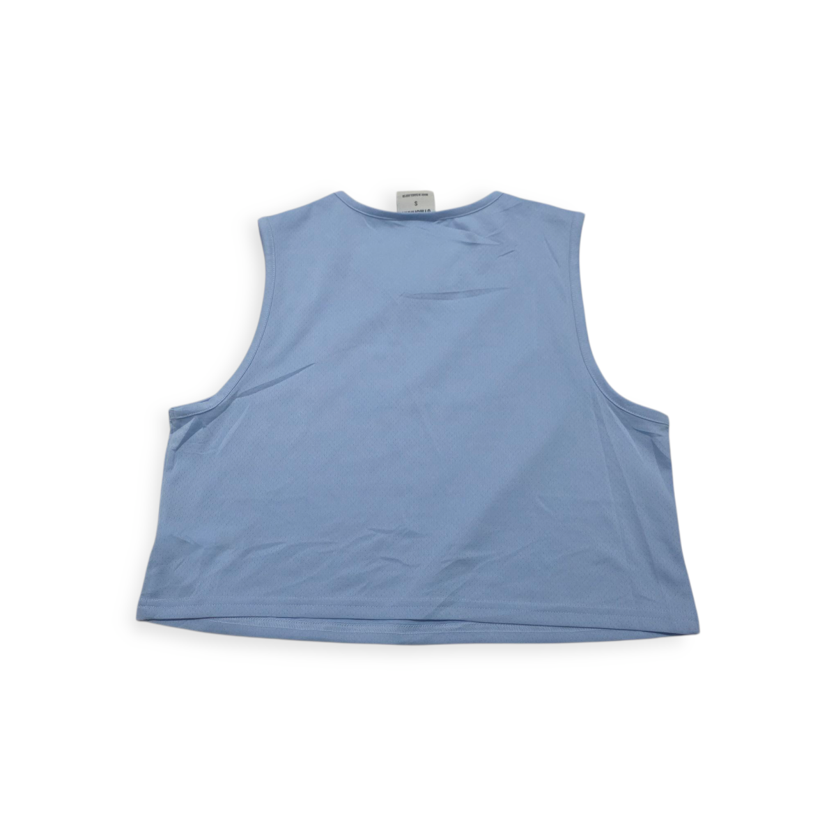 Playera Corta Gymshark Chico S Azul Claro Sin Mangas