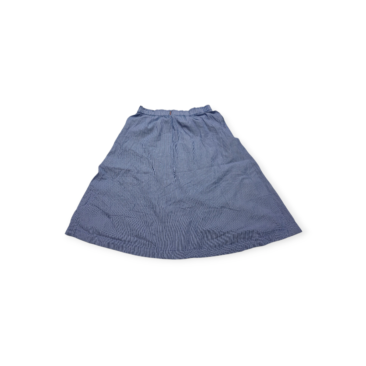 Falda Tommy Hilfiger Mediana M Color Azul Con Botones
