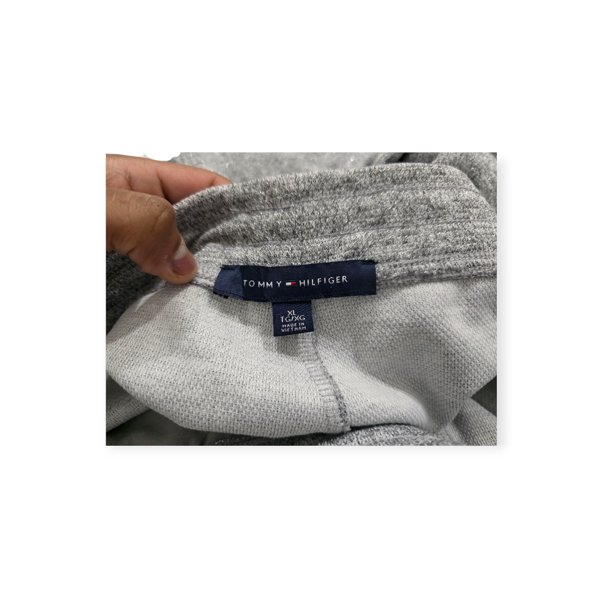 Pants Tommy Hilfiger Plateado Extra Grande Xl De Mujer