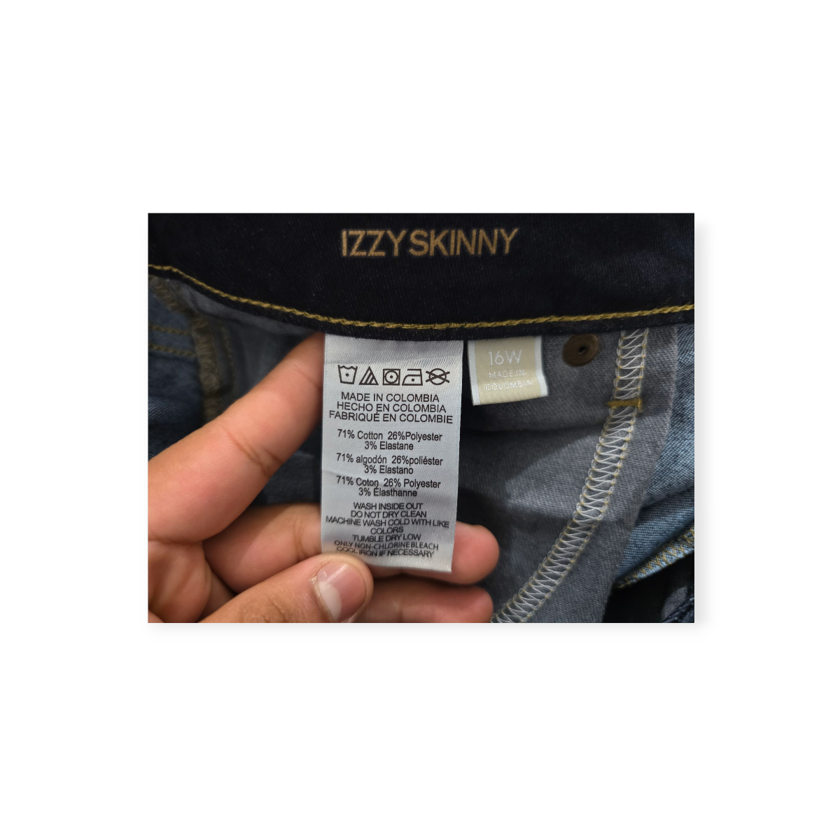 Pantalon Michael Kors Talla 16w De Mezclulla Izzy Skinny