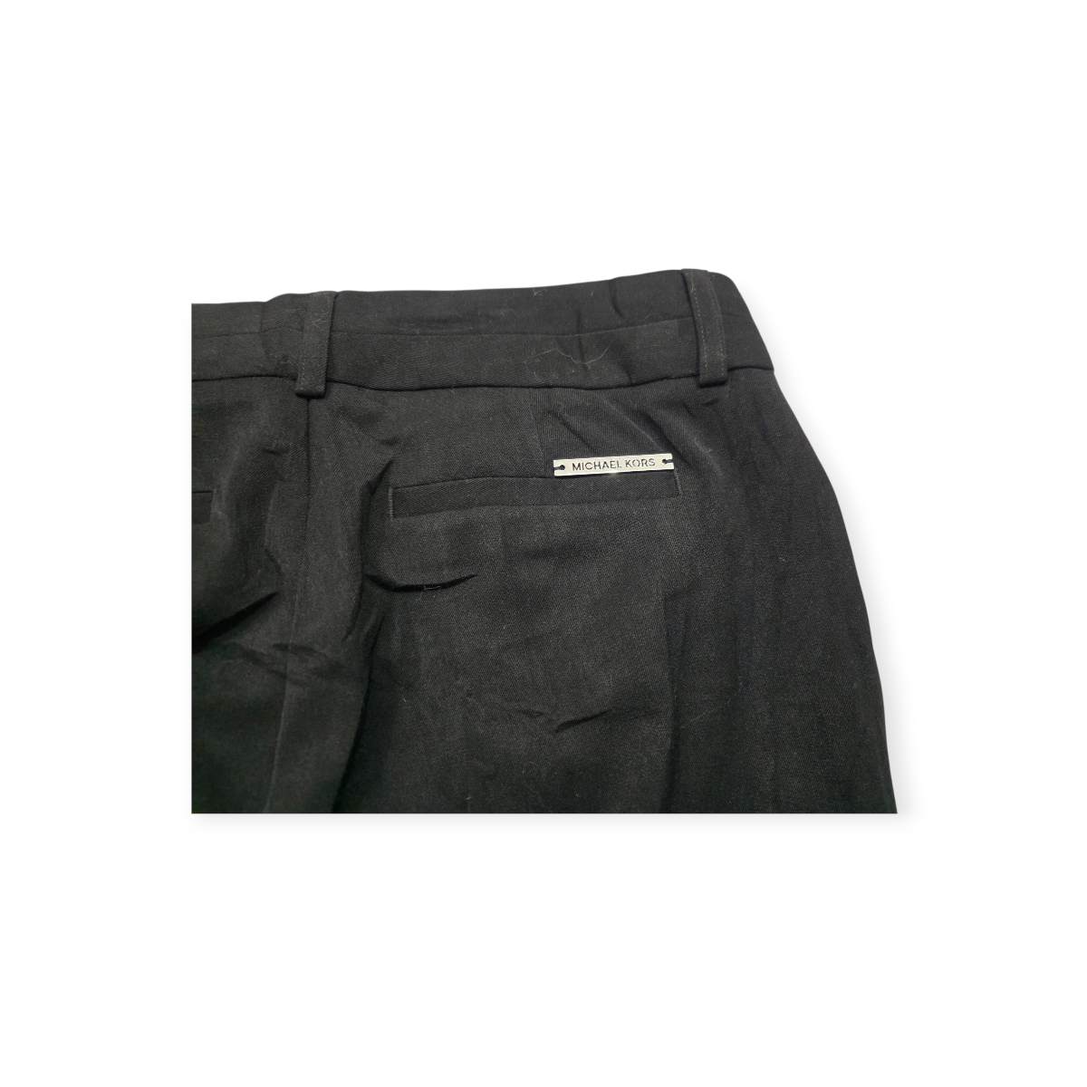 Pantalon De Vestir Michael Kors Talla 6 Color Negro D Mujer