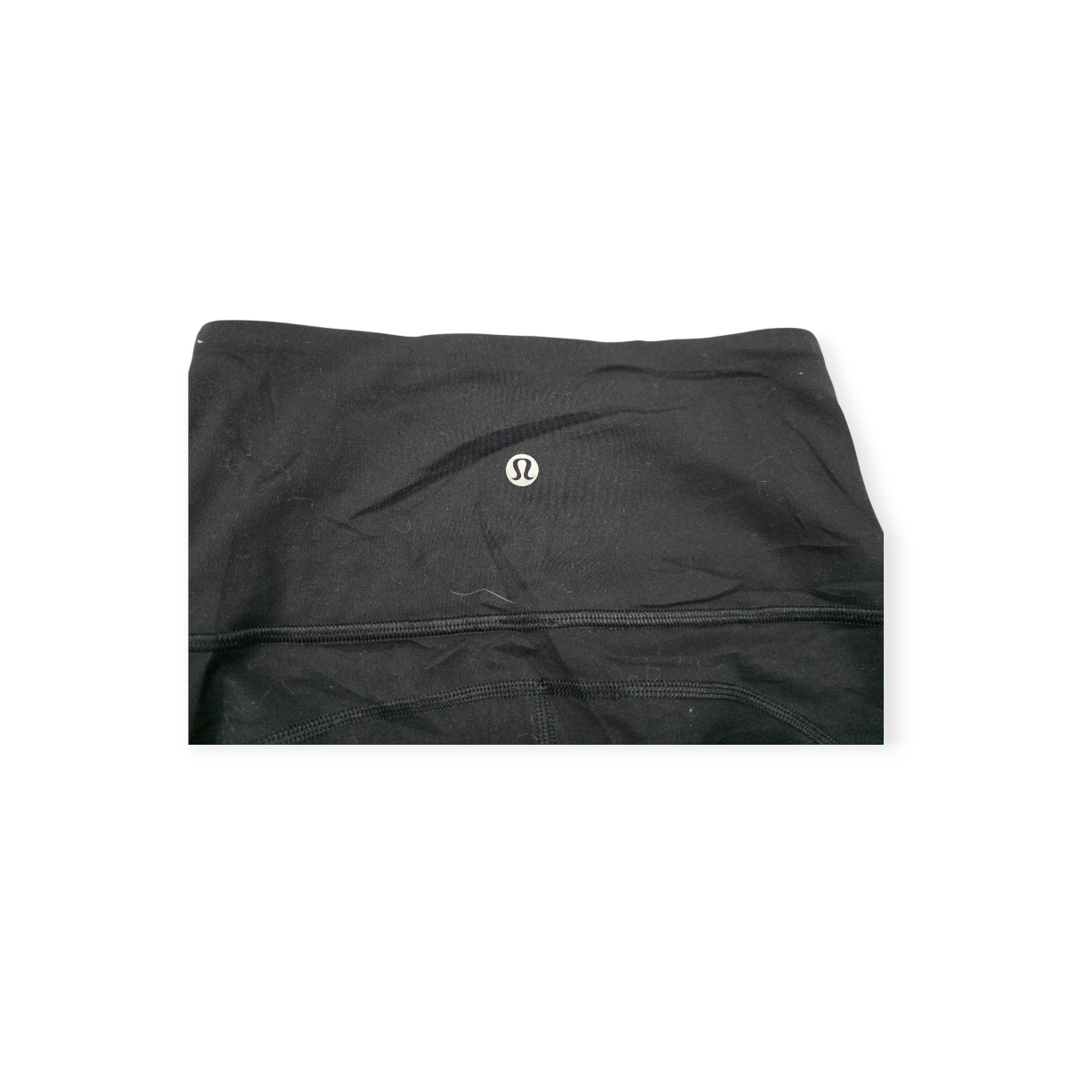 Legging Lululemon Talla 2 Flores Color Negro