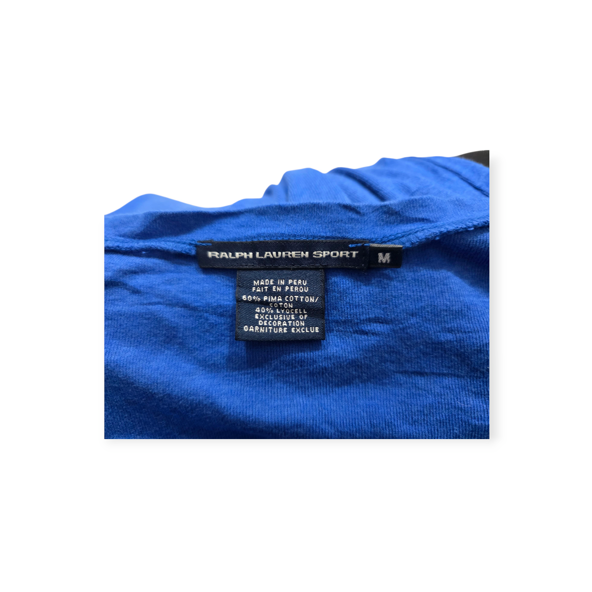 Playera Ralph Lauren Sport Mediana M Azul Celeste