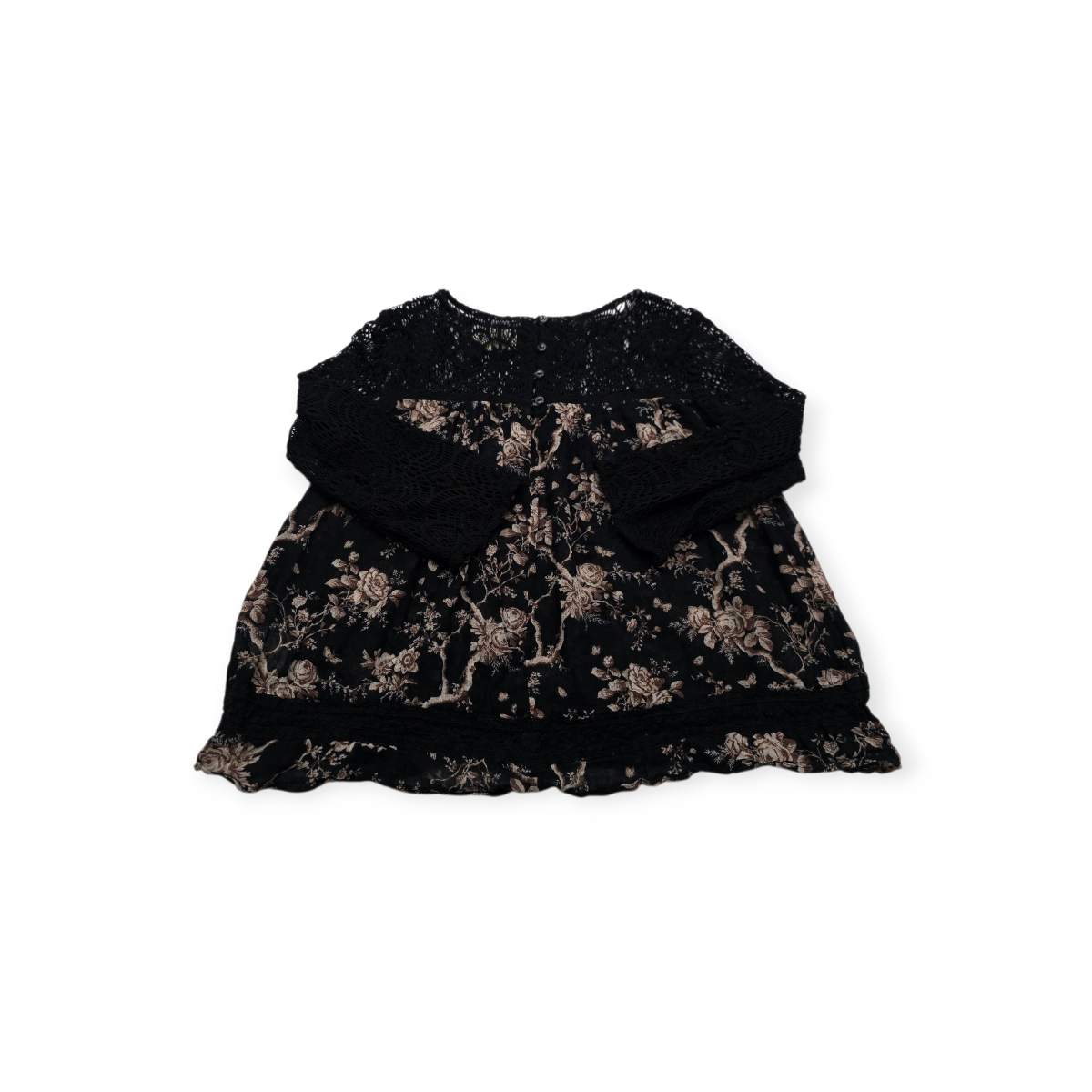 Blusa Ralph Lauren Denim And Supply Chica S Negra Con Cafe