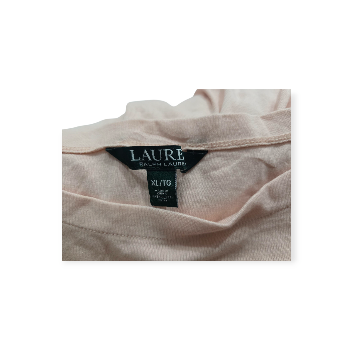 Playera Ralph Lauren Xgrande Xl Rosa Claro Manga Corta