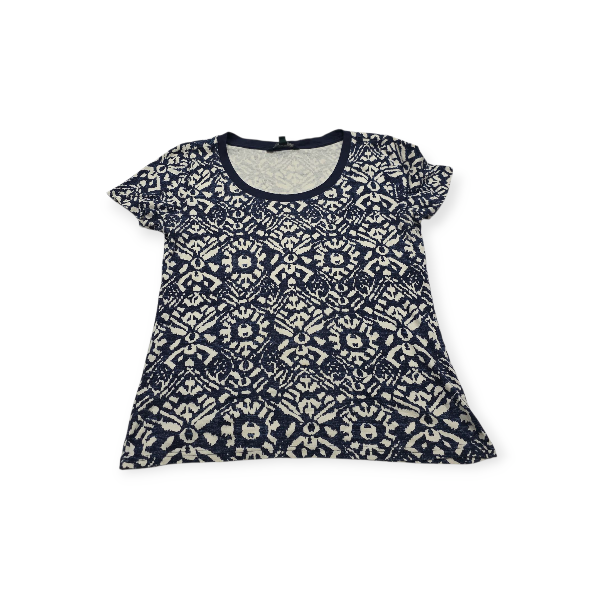 Playera Ralph Lauren Grande L Azul Con Figuras Manga Corta
