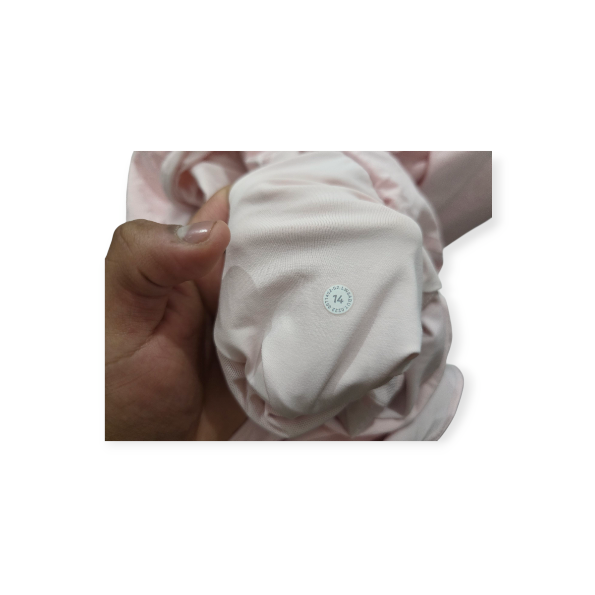 Falda Lululemon Color Rosa Claro Talla 14