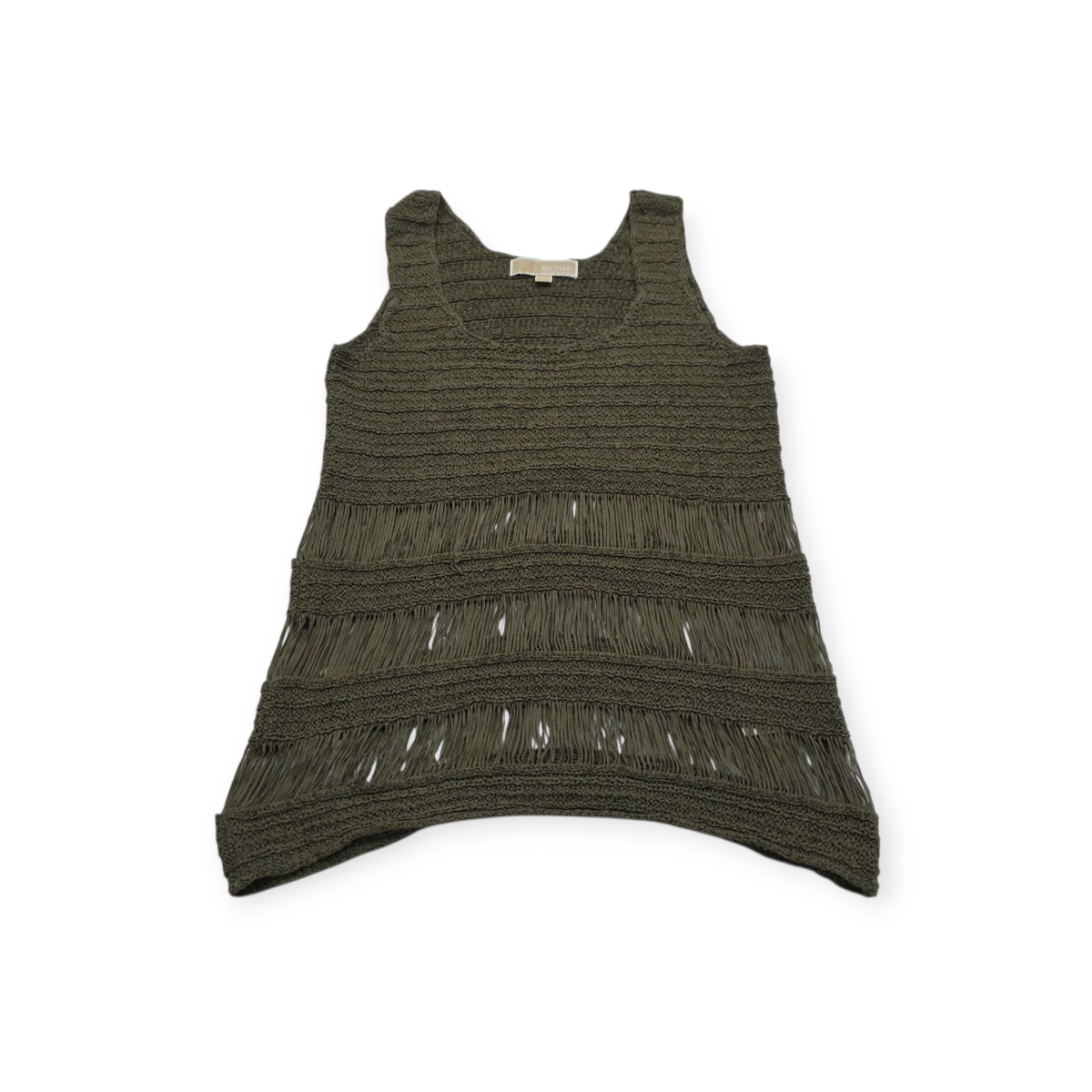 Blusa Michael Kors Mediana M Color Verde Sin Mangas