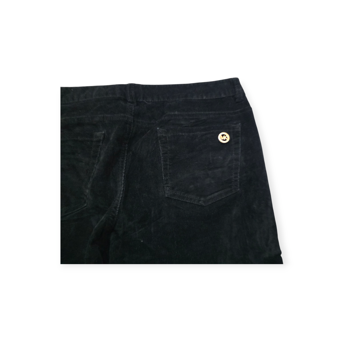 Pantalon Michael Kors De Pana Azul Marino Skinny Talla 10