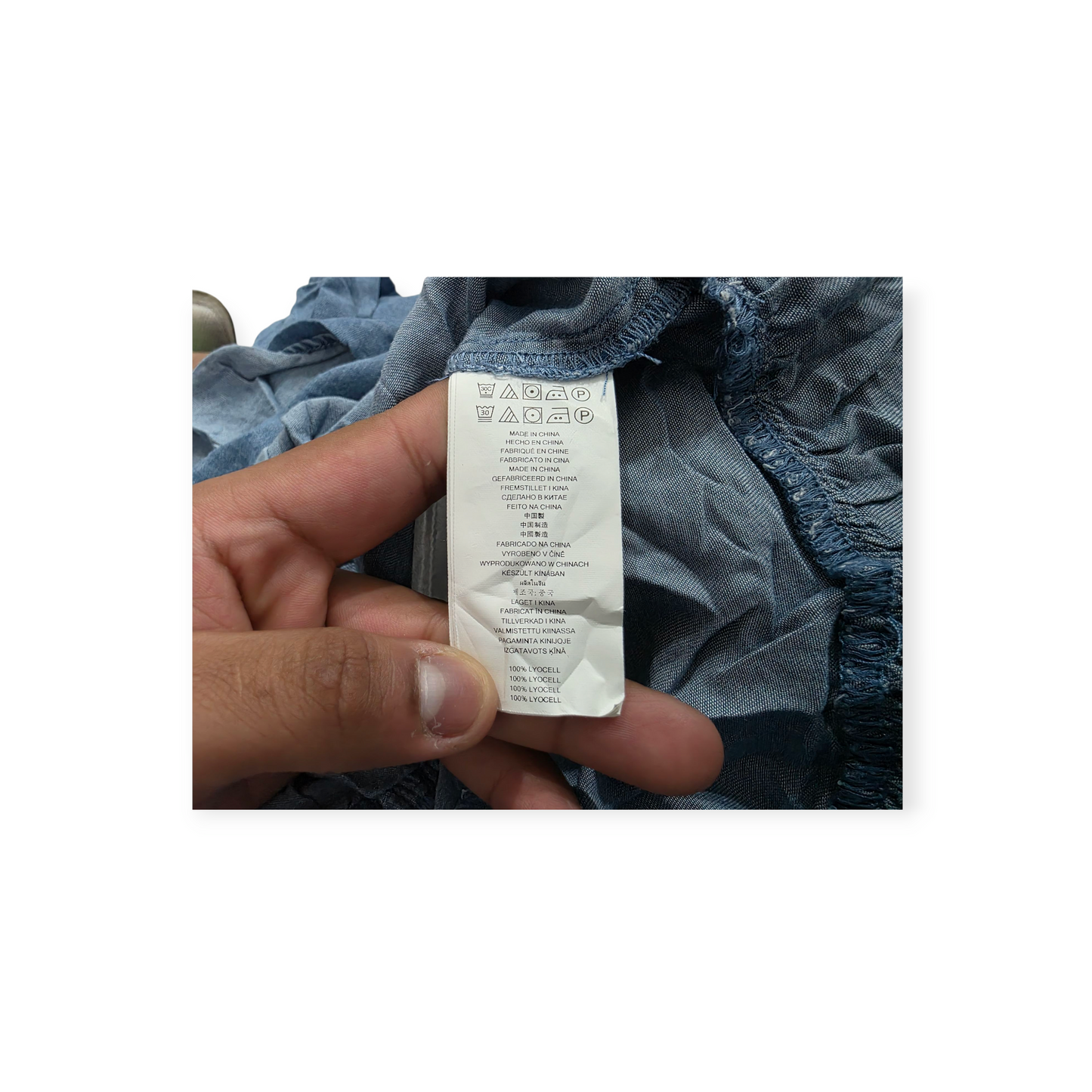Vestido Michael Kors Azul Acero De Mujer Mediano