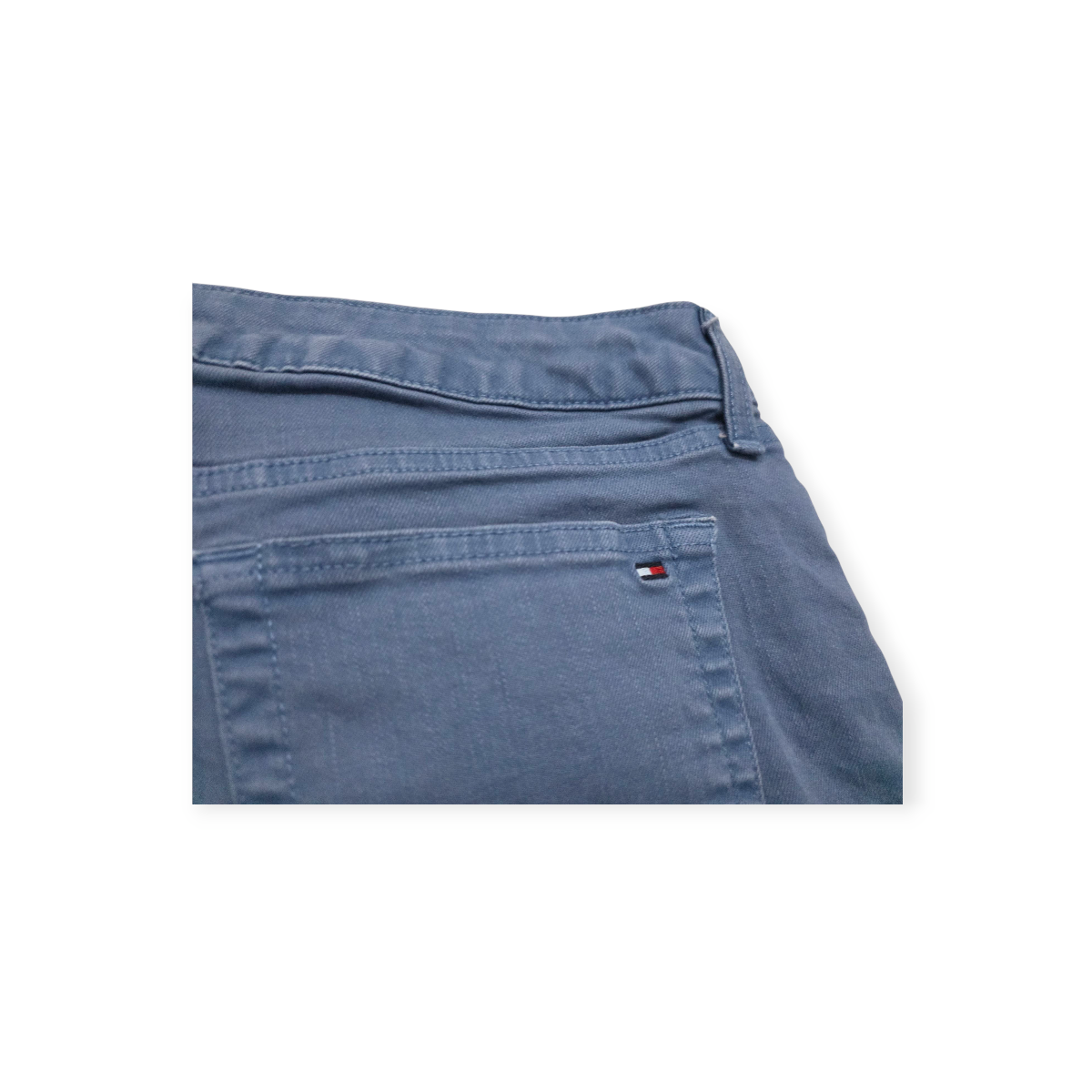 Short Tommy Hilfiger Azul Acero Talla 10 De Mujer
