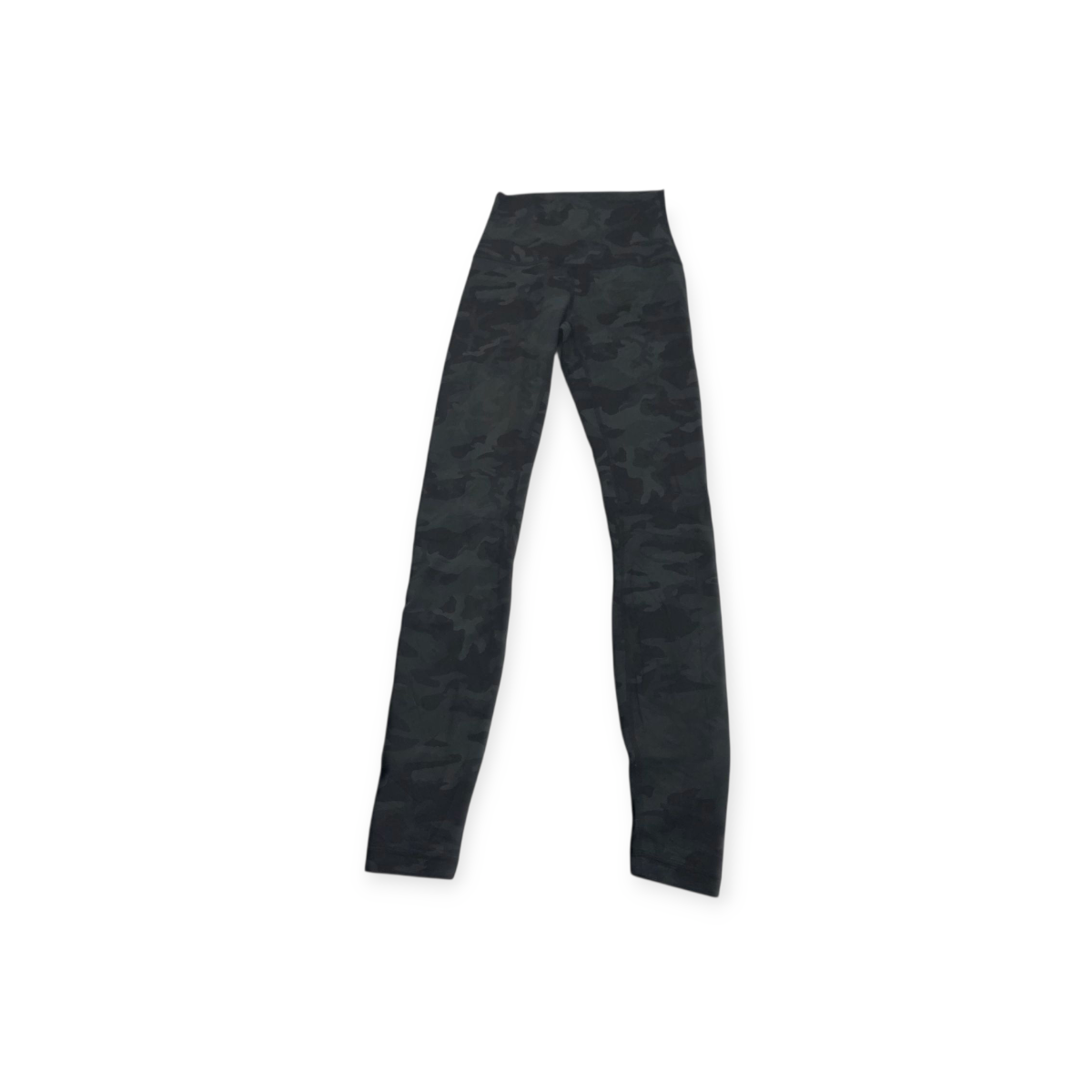 Legging Lululemon Print Camuflaje Verde Con Negro Talla 2