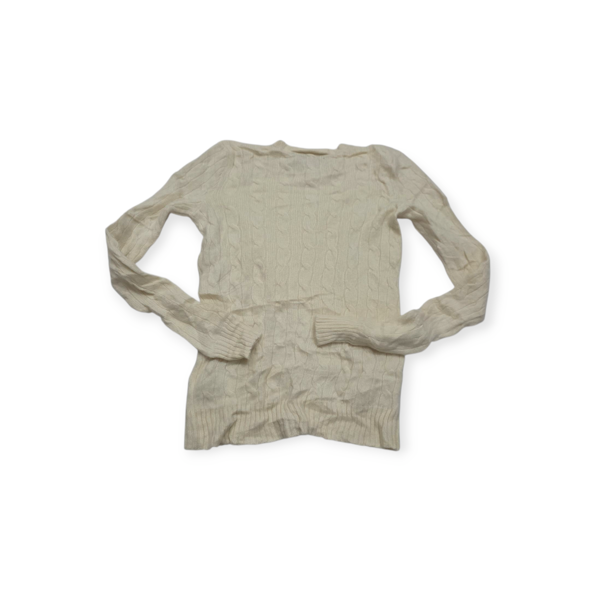 Sueter Polo Ralph Lauren De Cashmere Xchico Xs Color Beige