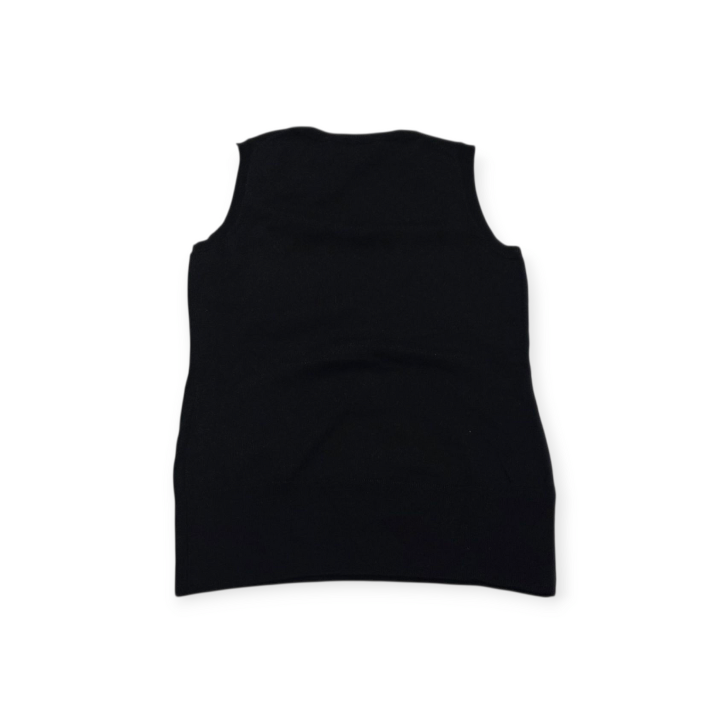 Blusa Brooks Brothers Xchico Xs Color Negro Sin Mangas