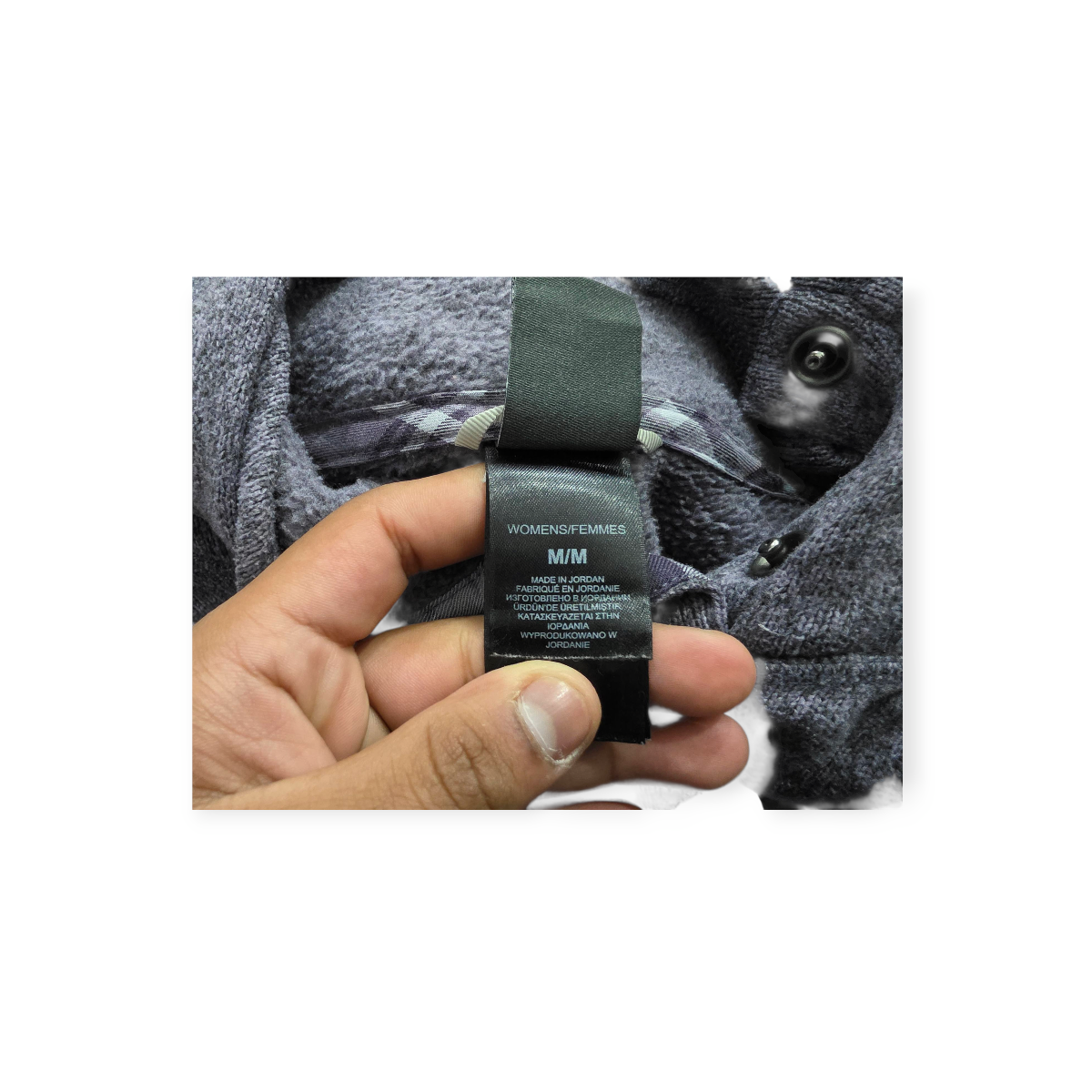 Chamarra The North Face Mediana M Morada Con Gris