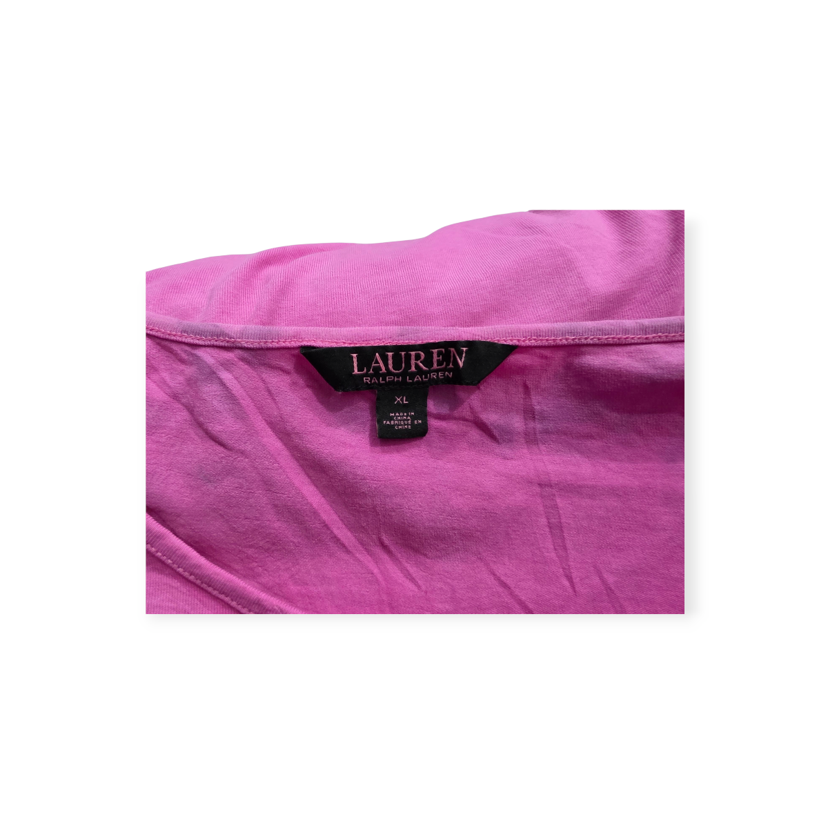 Playera Ralph Lauren Xgrande Xl Fucsia De Mujer Sin Mangas