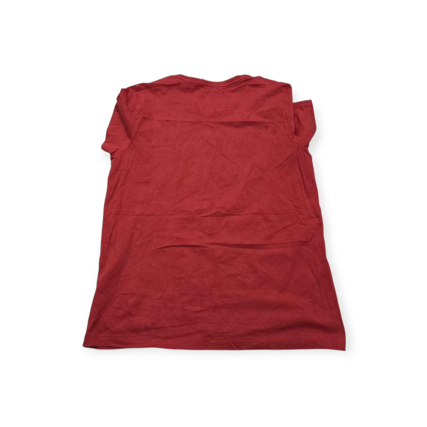 Playera Polo Ralph Lauren Grande L Coral Oscuro Pony Azul