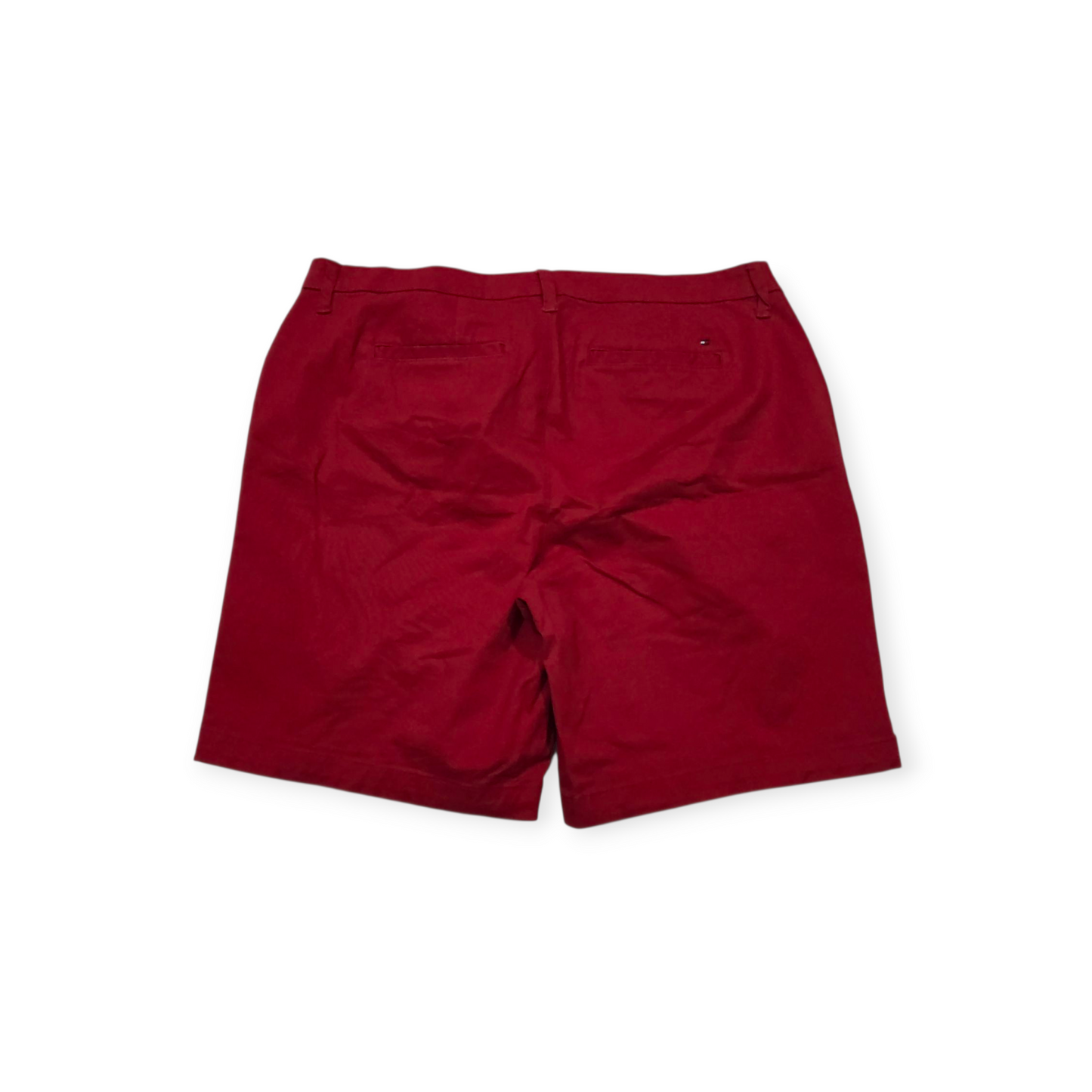 Short Tommy Hilfiger Talla 16w Color Rojo De Mujer
