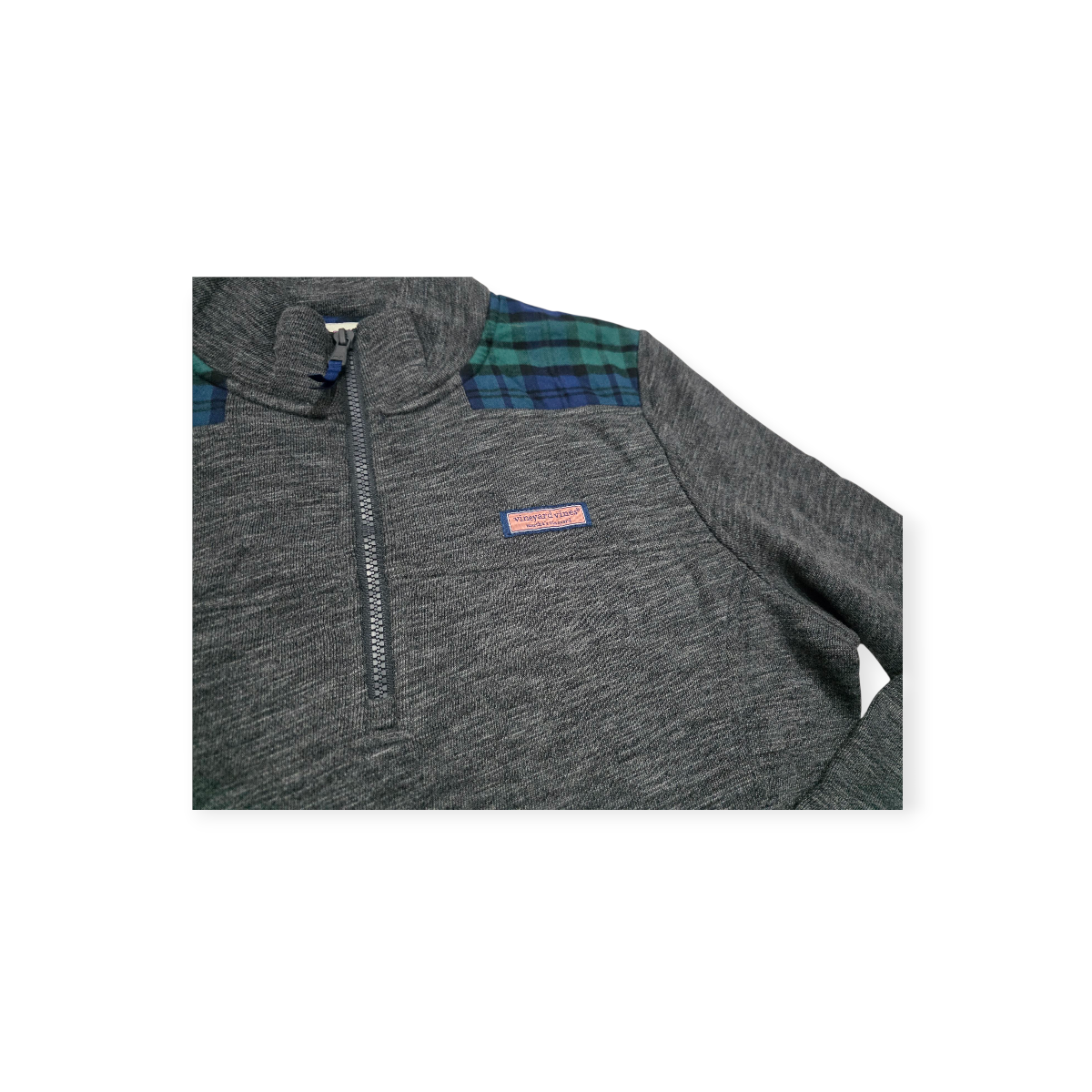 Sudadera Vineyard Vines Mediana M Gris Oscuro De Mujer