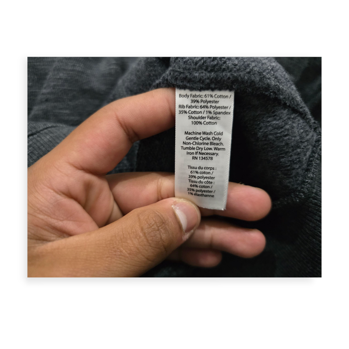 Sudadera Vineyard Vines Mediana M Gris Oscuro De Mujer