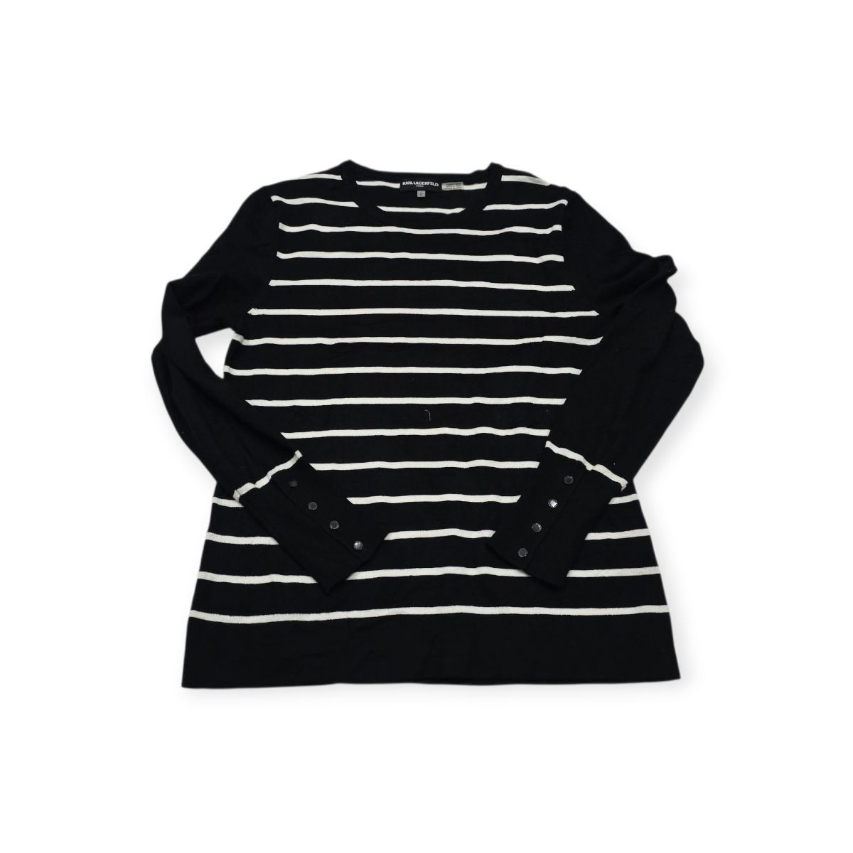 Sueter Karl Lagerfeld De Mujer Mediana M Negro/blanco