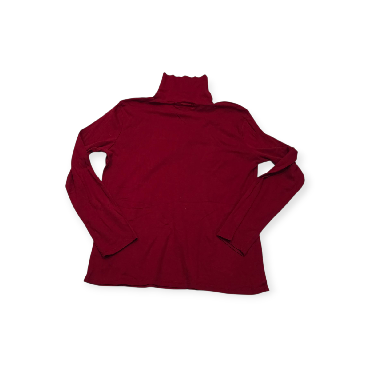 Playera Ralph Lauren Turtle Neck Color Rojo De Mujer