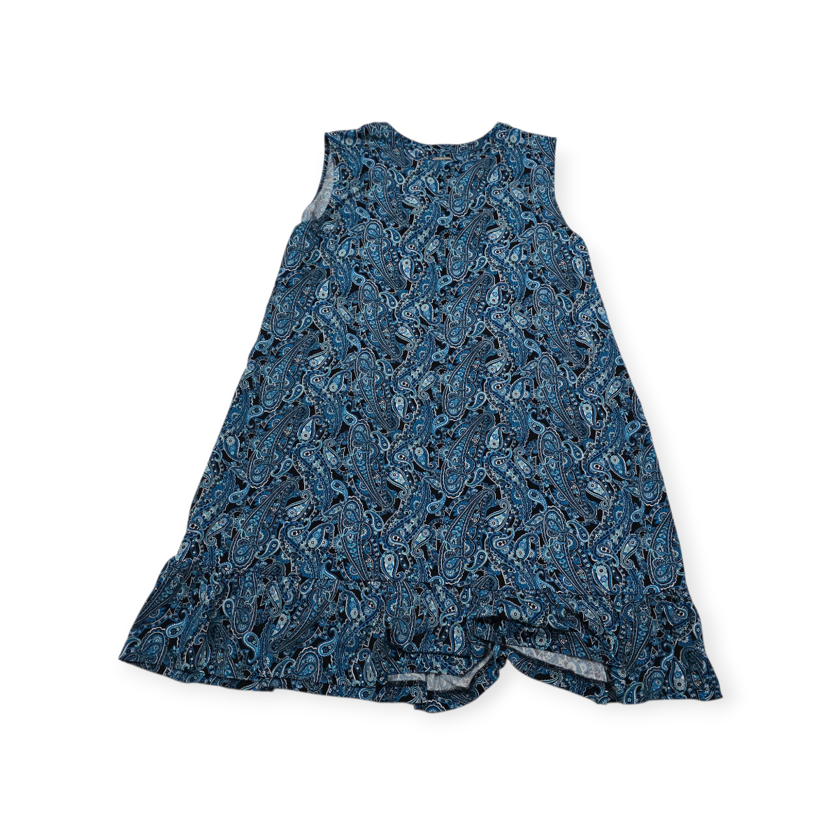 Vestido Michael Kors Talla 2x Azul Sin Mangas