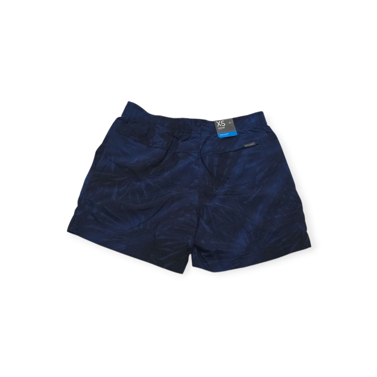 Short Columbia Azul Marino De Mujer Extra Chico