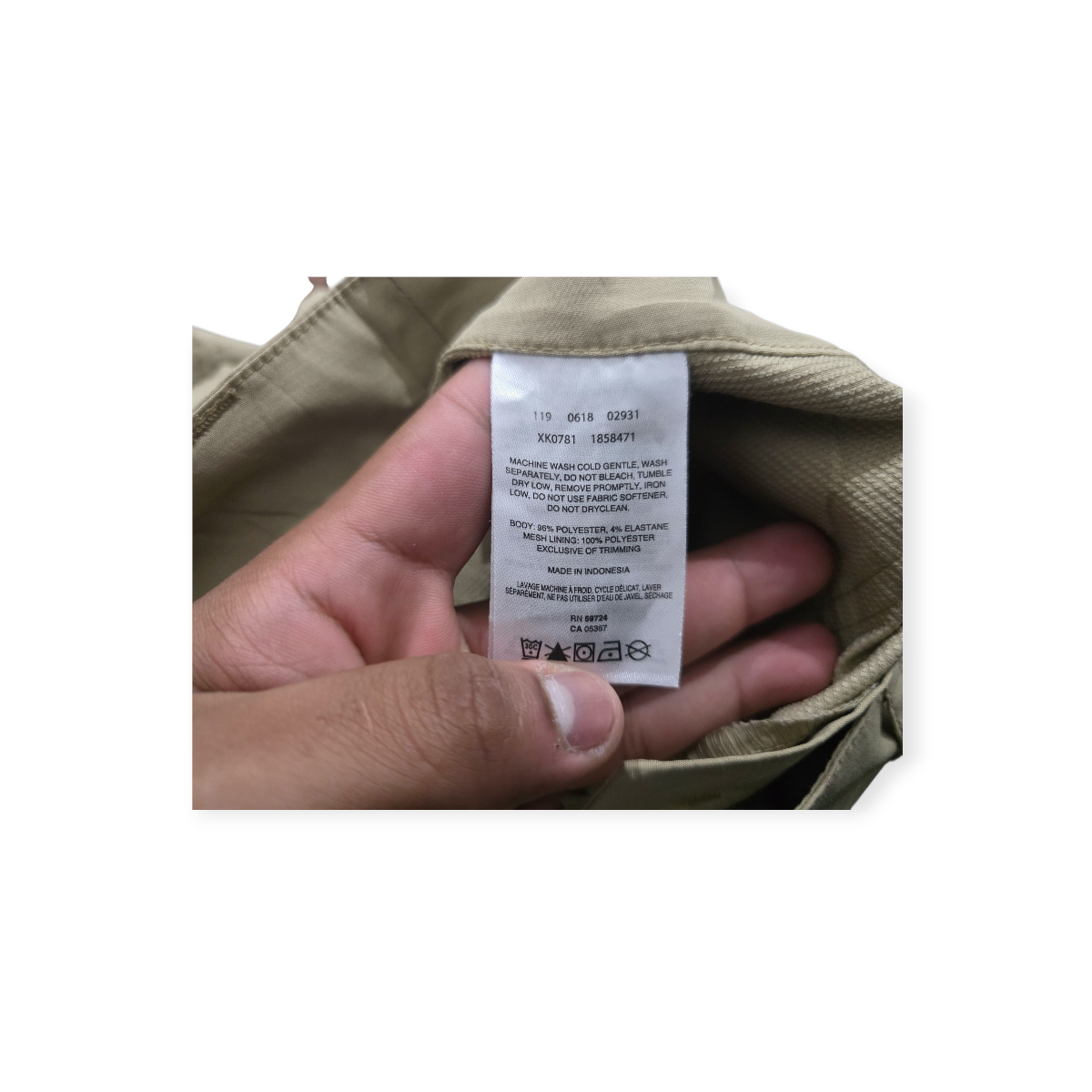 Short Columbia Talla 2 6l Advaced Repellency Cafe Claro