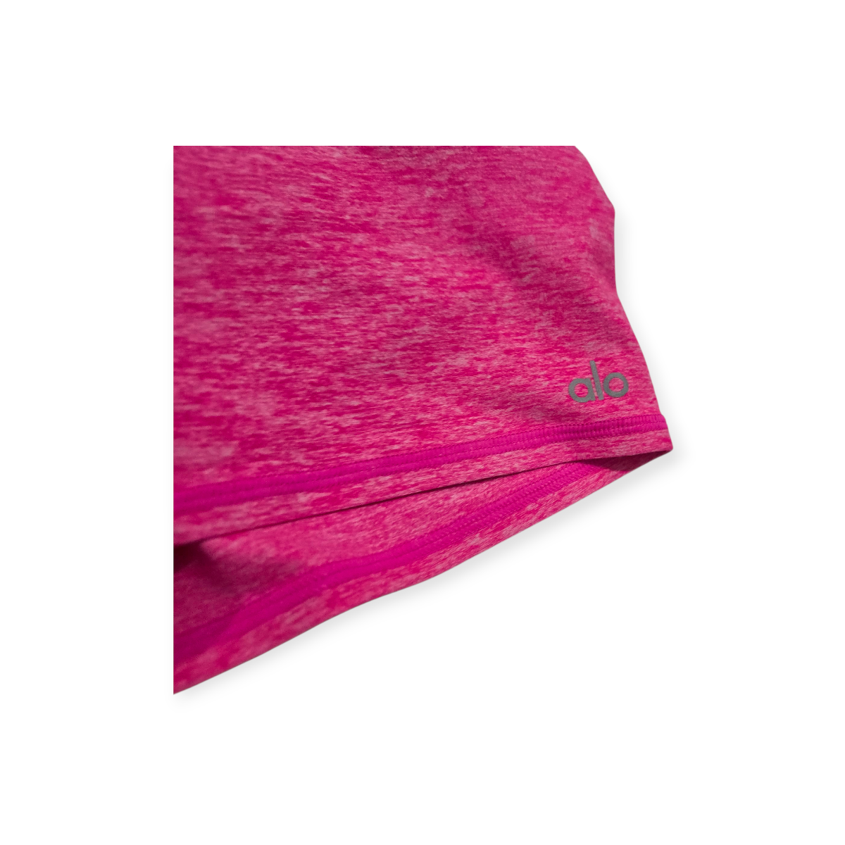 hort Alo Yoga De Mujer Xchico Xs Color Rosa Fluorescente (Usado)