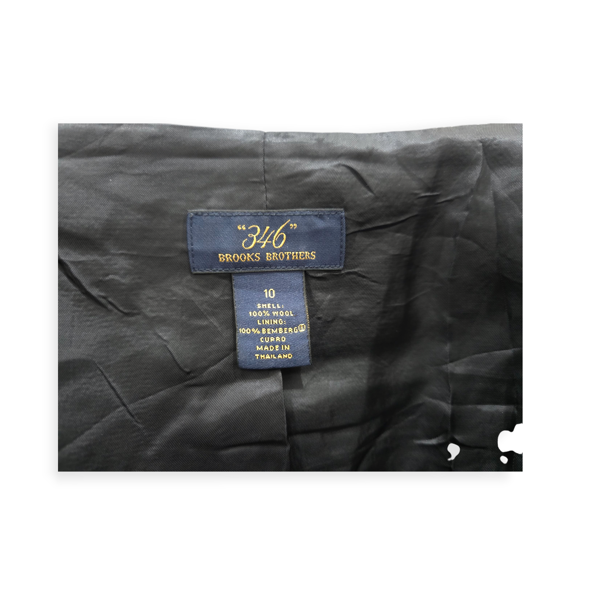 Blazer Brooks Brothers Talla 10 Color Gris Oscuro