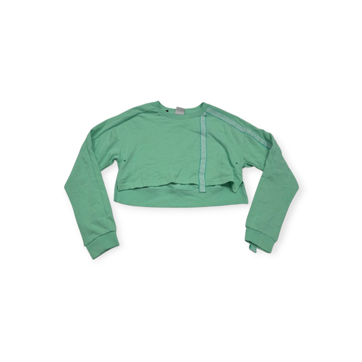 Sudadera Corta Gymshark Chico S Color Menta De Mujer