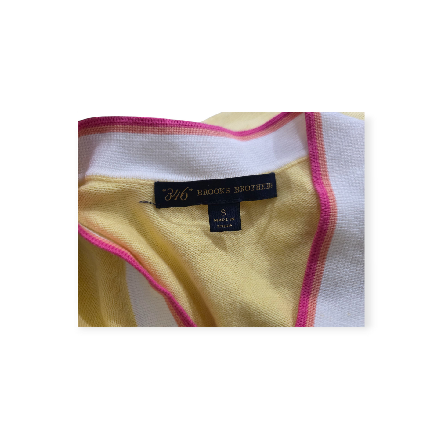 Sueter Brooks Brothers Chico S Amarillo De Mujer