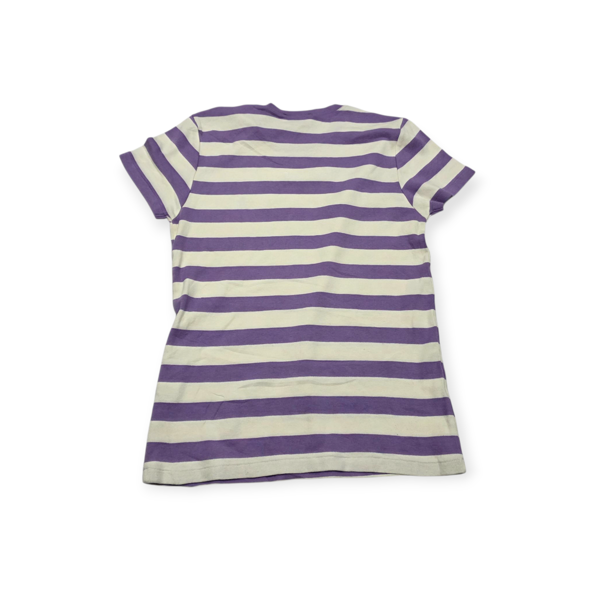 Playera Ralph Auren Sport Xl Lila/blanco Rayada Pony Azul