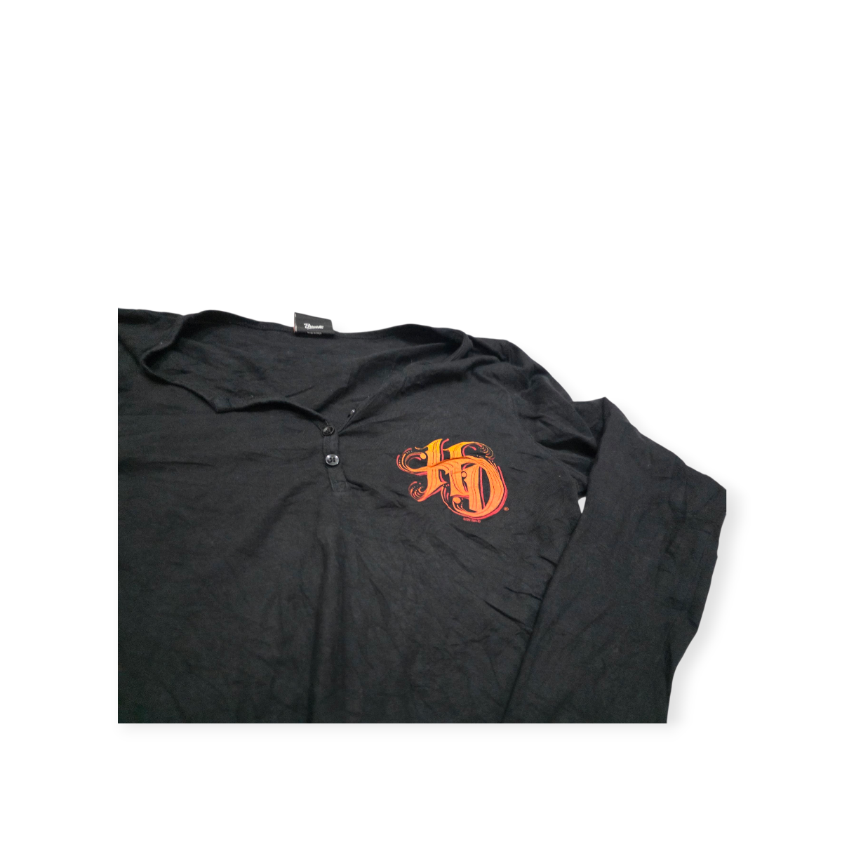 Playera Harley Davidson De Mujer Color Negro Manga Larga