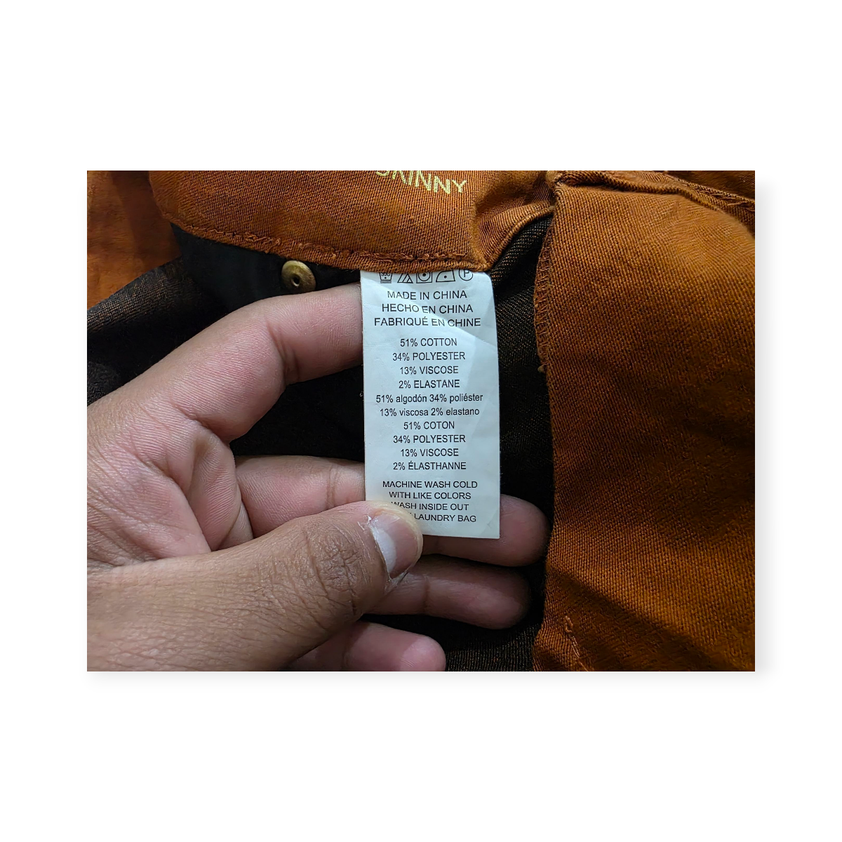 Pantalon Michael Kors Color Marrón De Mujer Talla 8